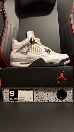 Nike Air Jordan Retro 4 White Cement 2016