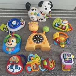 Fisher Price Vtech Educational Lights Sounds Toys Baby Toddler