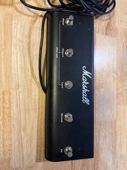 Marshall 5-Button Guitar Amp Footswitch
