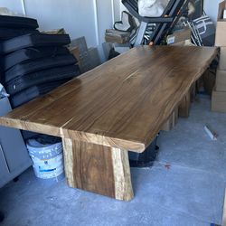 Suar slab table 94”x40”x2.5”