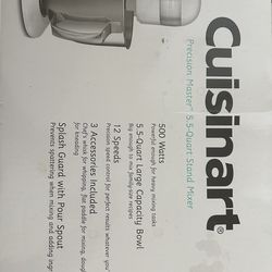 Cuisinart Precision Master 5.5-Quart 12-Speed Stand Mixer -