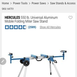 Hercules Miter Saw Stand