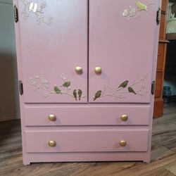 Handmade American Girl Doll Wardrobe  Dresser Armoire
