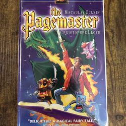📼 The Pagemaster VHS – Macaulay Culkin Fantasy Adventure! 🐉✨