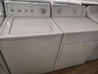 Kenmore washer and dryer gas set