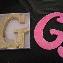 G Letter Glitter