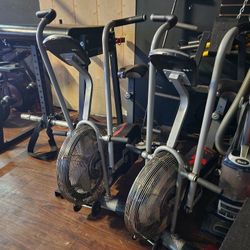2 gym bicycles 