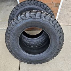 Two BF Goodrich All-Terrain TA KO3 285/70R17 C/6PLY BSW