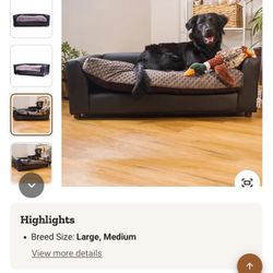 Brand New Beautiful Large Size Dog Bed That Looks Like A Couch
