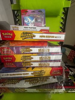 Selling sealed pokemon, price(s) negotiable