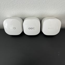 Eero 6+ WiFi Routers. WiFi 6! Fast!