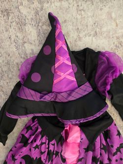 6/7 Kids Witch Halloween Costume with Hat