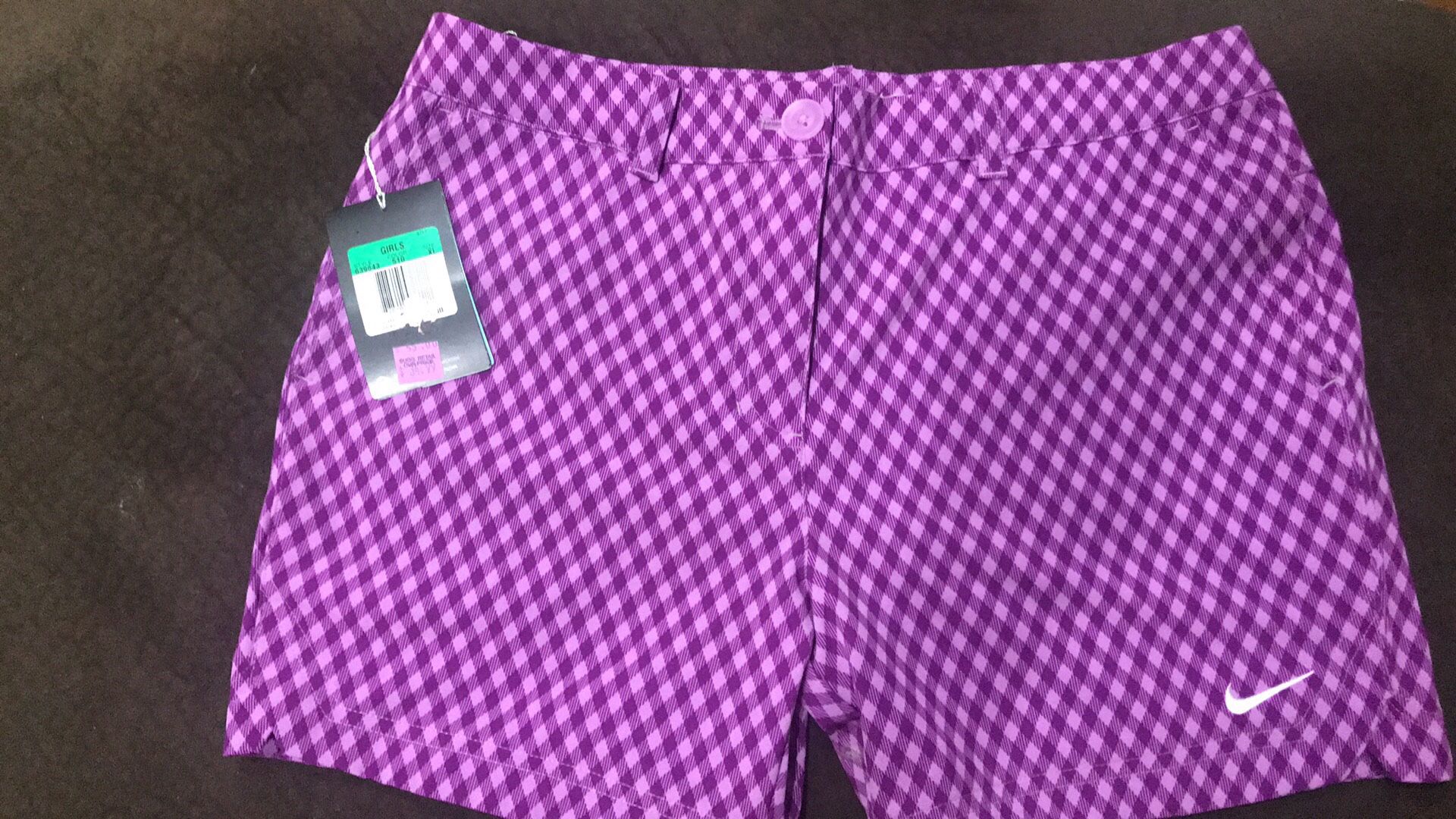 Nike “golf” Style Shorts Size Girls Xl (14-16) New With Tags for Sale ...
