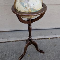 Vintage Bombay Company 12" Replogle World Classic Series Floor Globe Stand