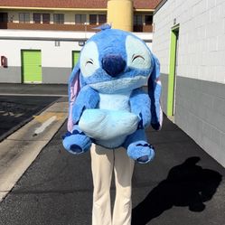 Xl Stitch Plush Plushy Valentines Gift Roses Bouquet 