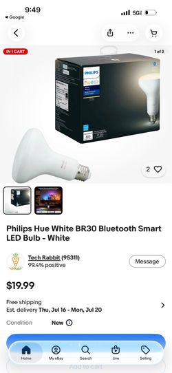 Phillips hue lighting.