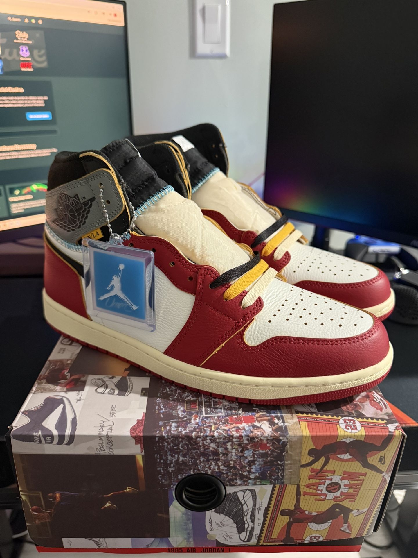 Jordan Retro 1 Union Chicago-Shadow