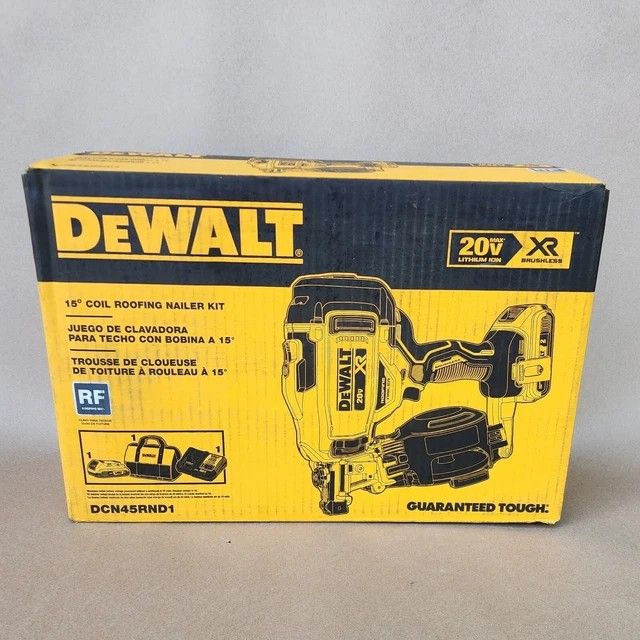 Dewalt Xr 15 degree Nail Gun