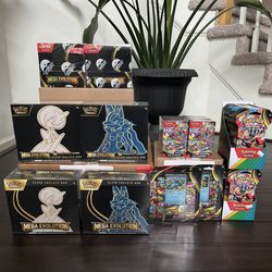 Pokemon Mega Evolution Sealed Products (ETB Booster Box Booster Bundle)
