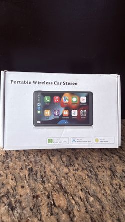 Portable wireless car stereo