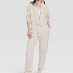 Women's Long Sleeve Fleece Jumpsuit - Universal Thread™