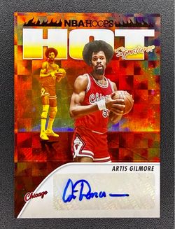 2023-24 Panini Hoops Artis Gilmore Hot Signatures Auto #HS-ART Bulls Legend