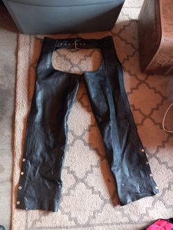Men's Leather Chaps M