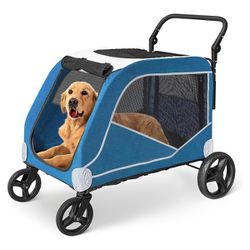 Extra Large Dog Stroller - Pet Stroller for Medium Large Dogs by CULDK