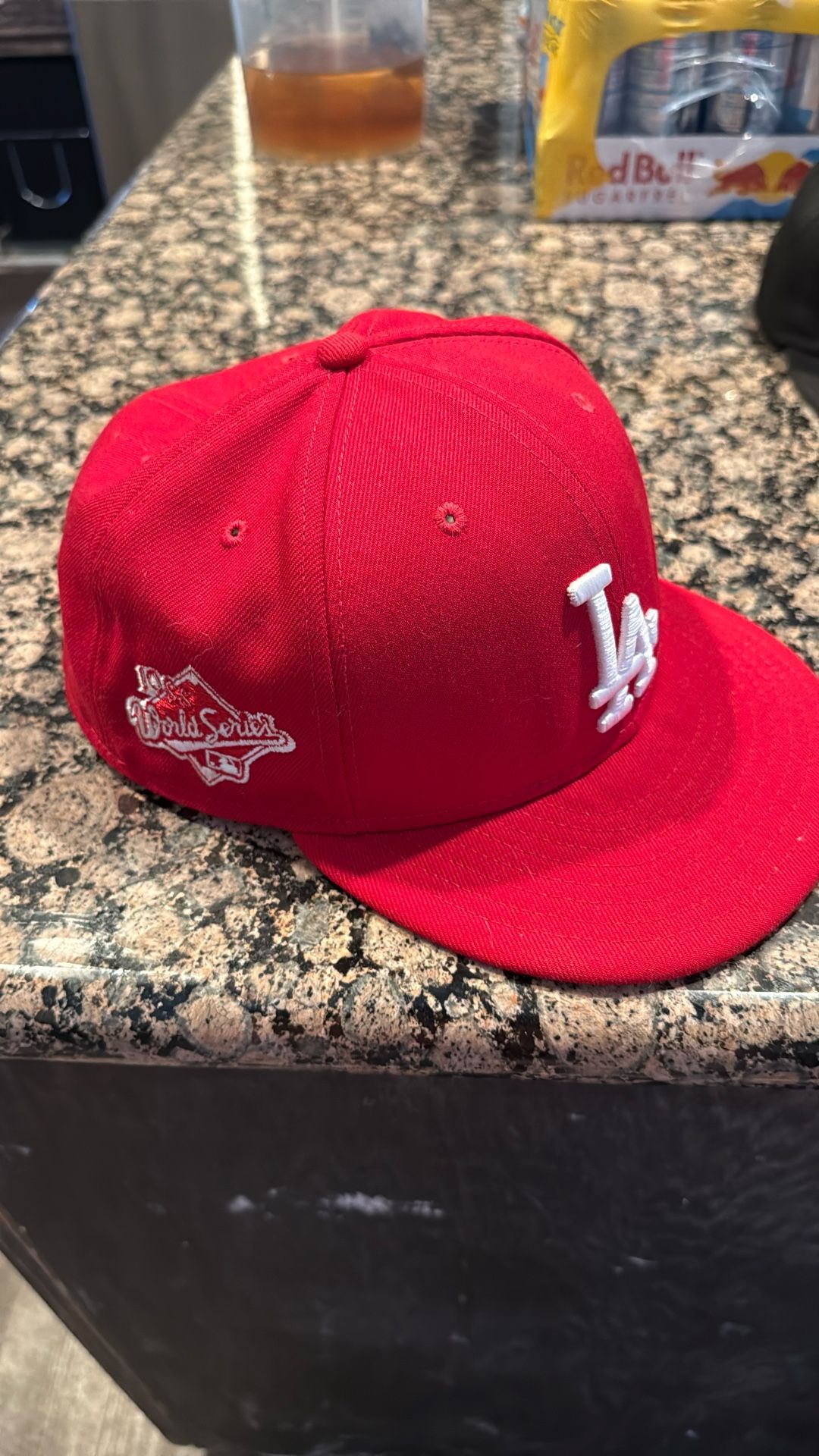 Los Angeles Dodgers Sidepatch Red 59FIFTY Fitted Cap