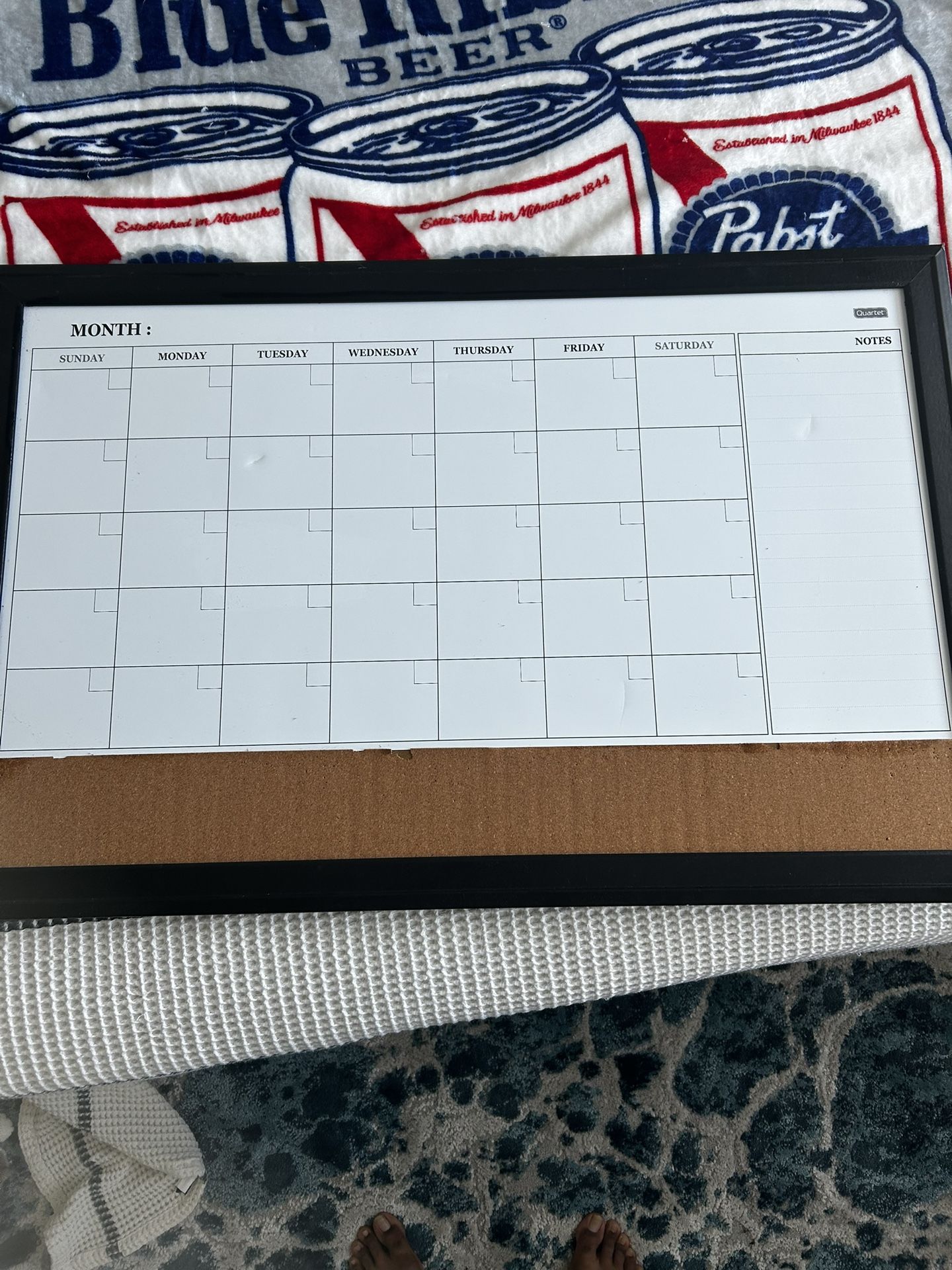 Calendar White Board Planner