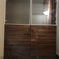 Cabinets and tv stand