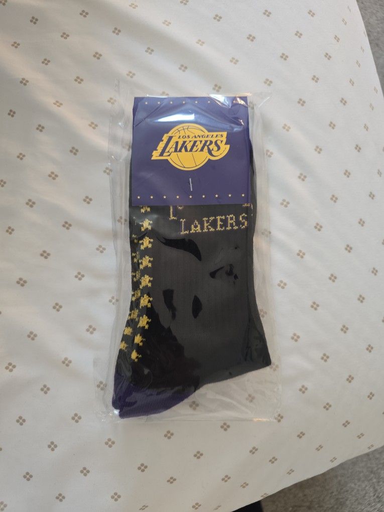 23' Tournament Lakers Championship Socks