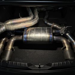 BMW F87 M2 Competition Bomiz Full Titanium Catback Exhaust