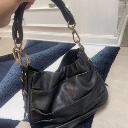 Christian Dior Black Leather