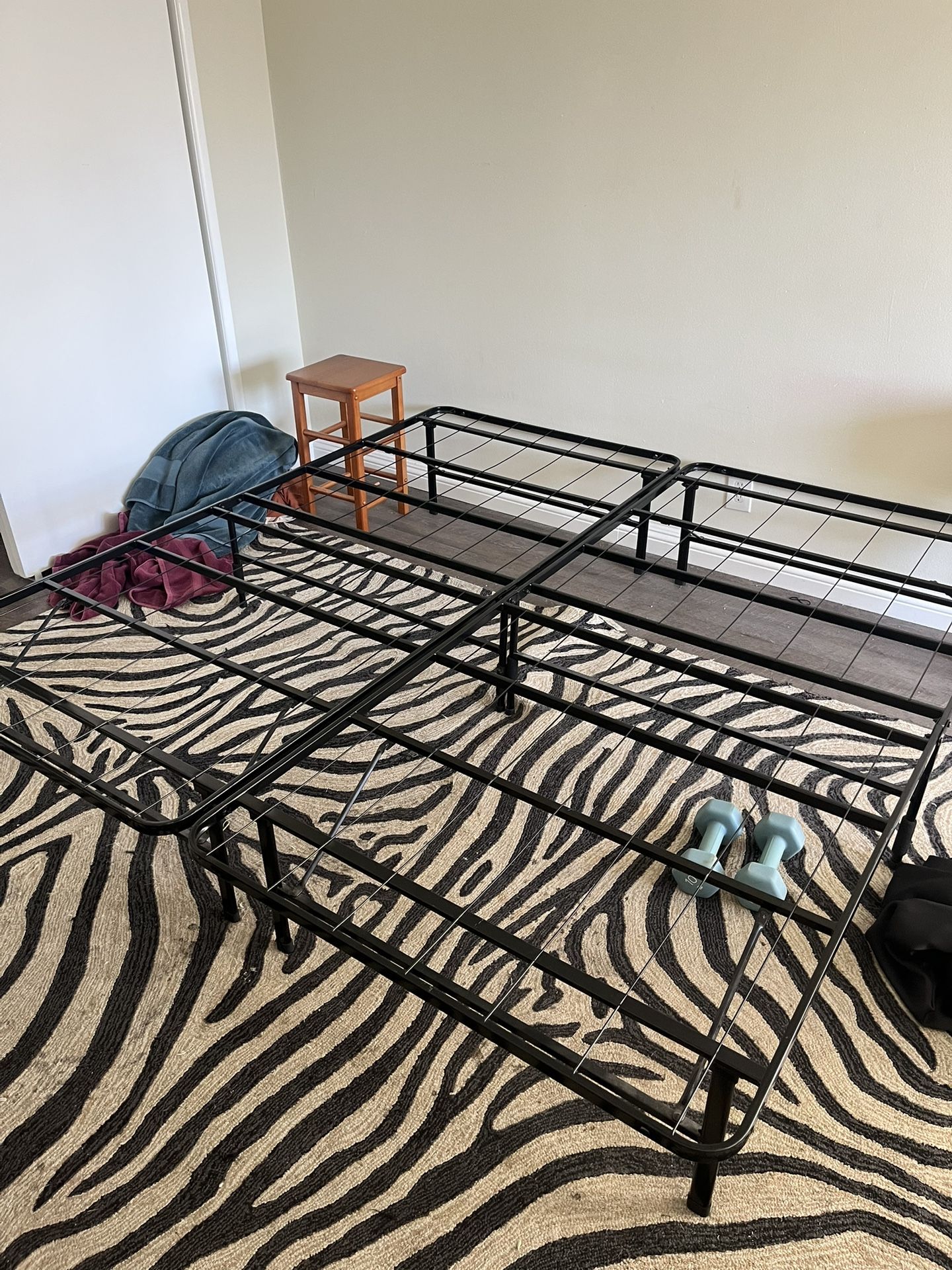 King Bed Frame (and Rug?)