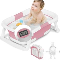 Foldable Bathtub With thermometer