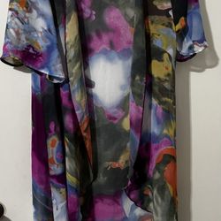 NWT Forever 21 sheer kimono duster size small