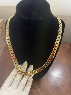 14k Gold filled Cuban