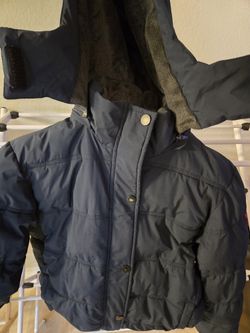 Boys Navy Blue Puffer Jacket 10/12
