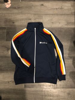 Mint crew track jacket