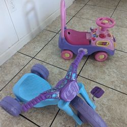 Tricycle And Princes Car