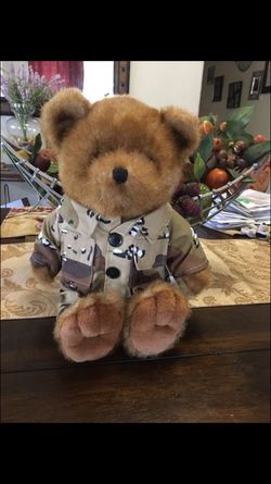 Army dressed Bear