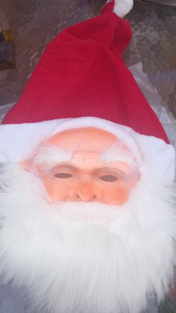vintage Santa mask