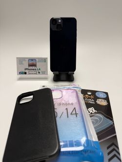 iPhone 14 128GB Midnight Unlocked Clean Condition (FREE ACCESSORIES)