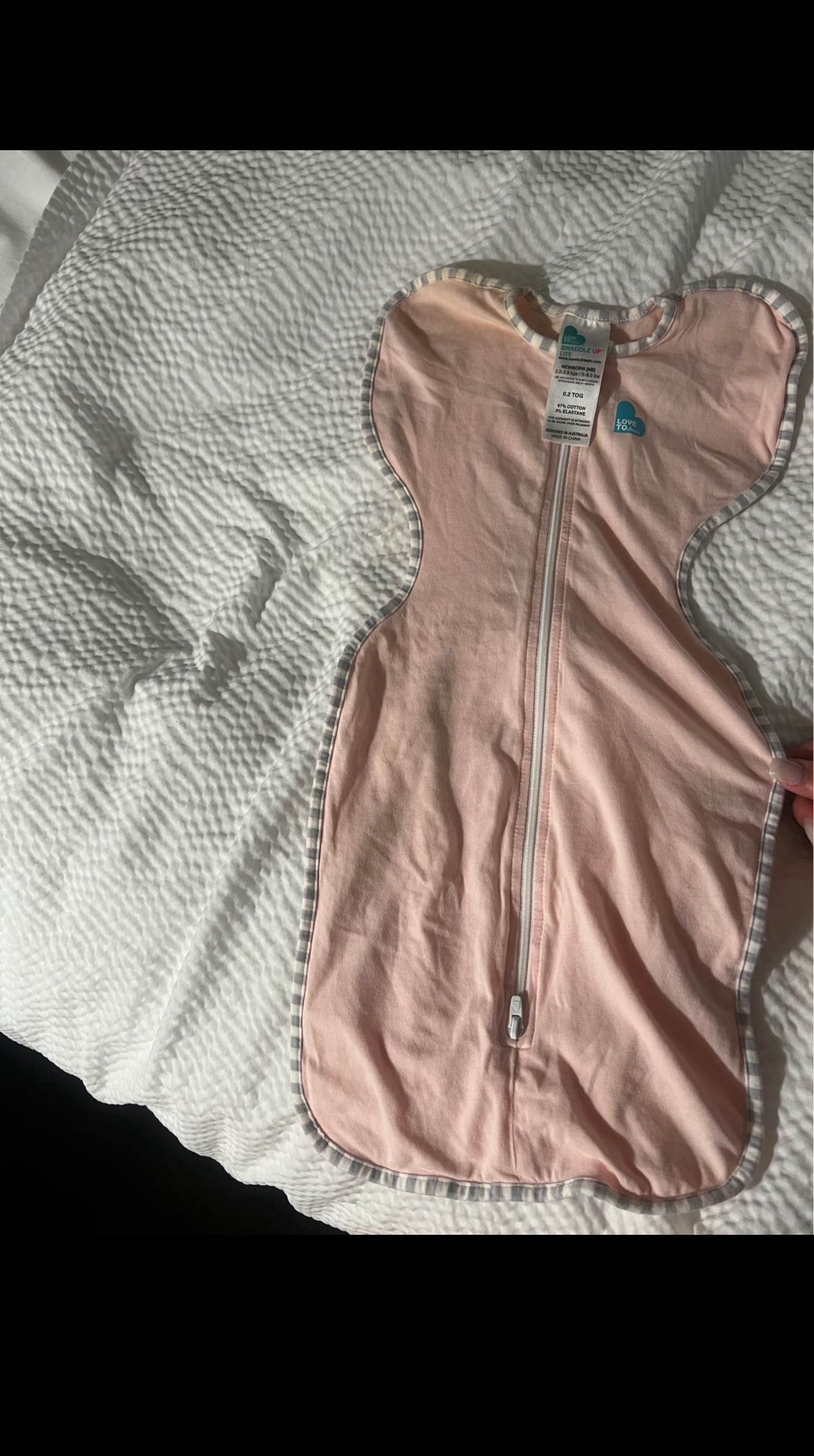 Love to Dream Swaddle Up Lite β Newborn (Pink)