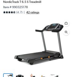 NordicTrack T6.5 S Treadmill 