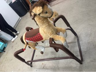 Plush Riding Horse Toy – Great Condition
