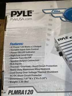 Pyle Elite waterproof amplifier