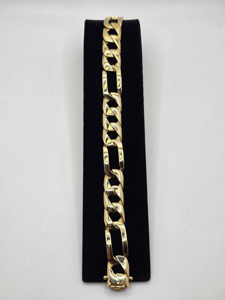 14kt Yellow Gold Bracelet 44.3 Grams