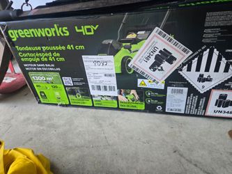 Greenworks lawnmower